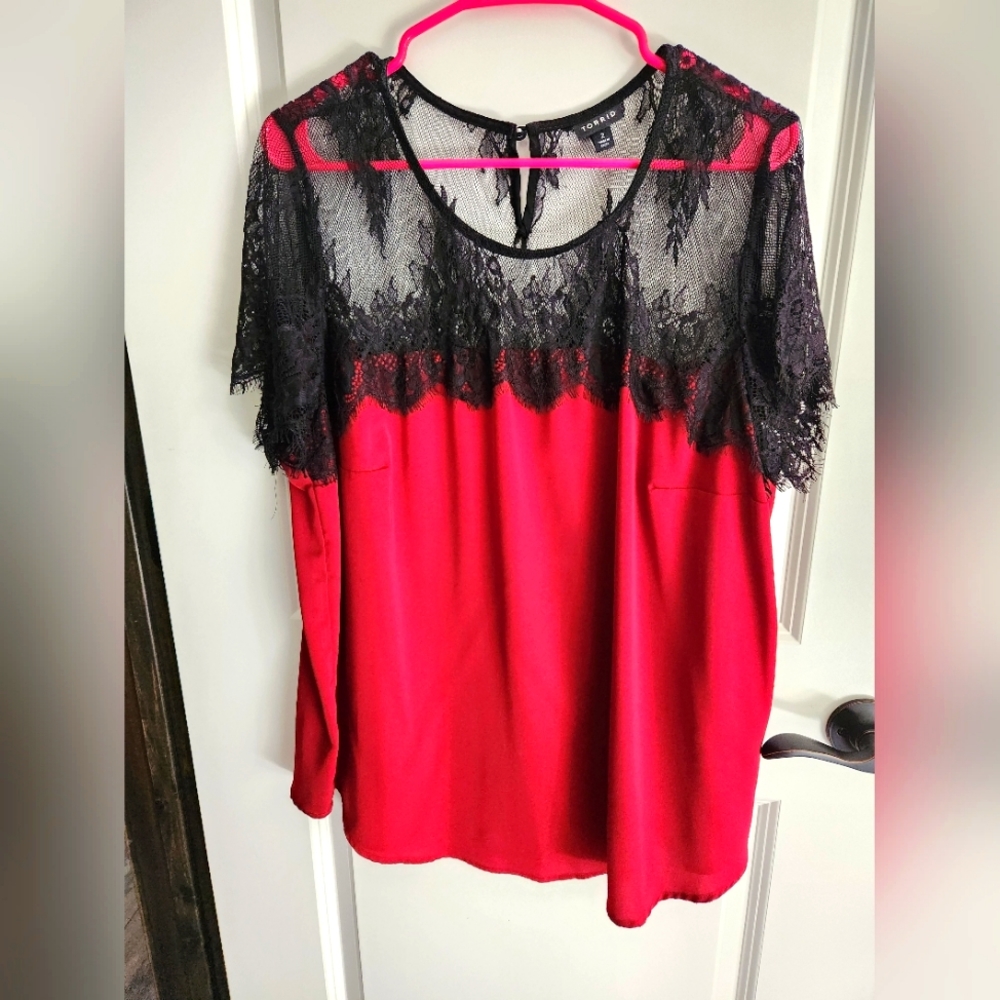 Torrid lace top